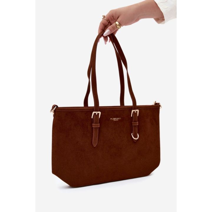 Ruda rankinė per petį Flora & Co Paris