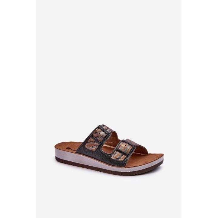 Stilingos šlepetės Step In Style – juoda