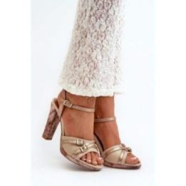 Aukštakulnės basutės Step In Style – tamsiai smėlio
