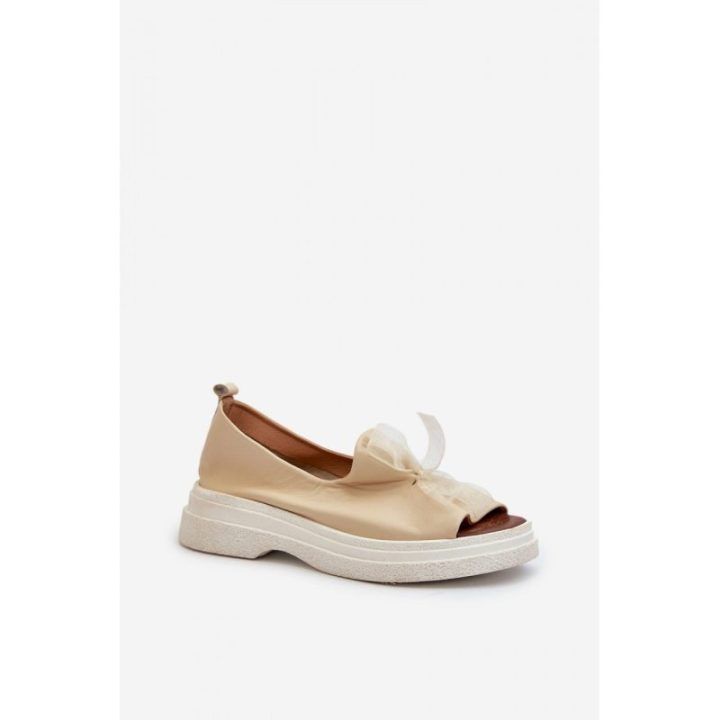 Moteriški sandalai Step In Style – tamsiai smėlio