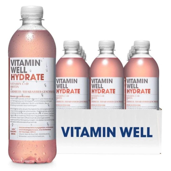 Vitamin Well Reload gėrimas 12 x 500 ml