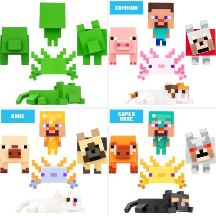 Minecraft Backpack Buddies Reveals, 24 vnt