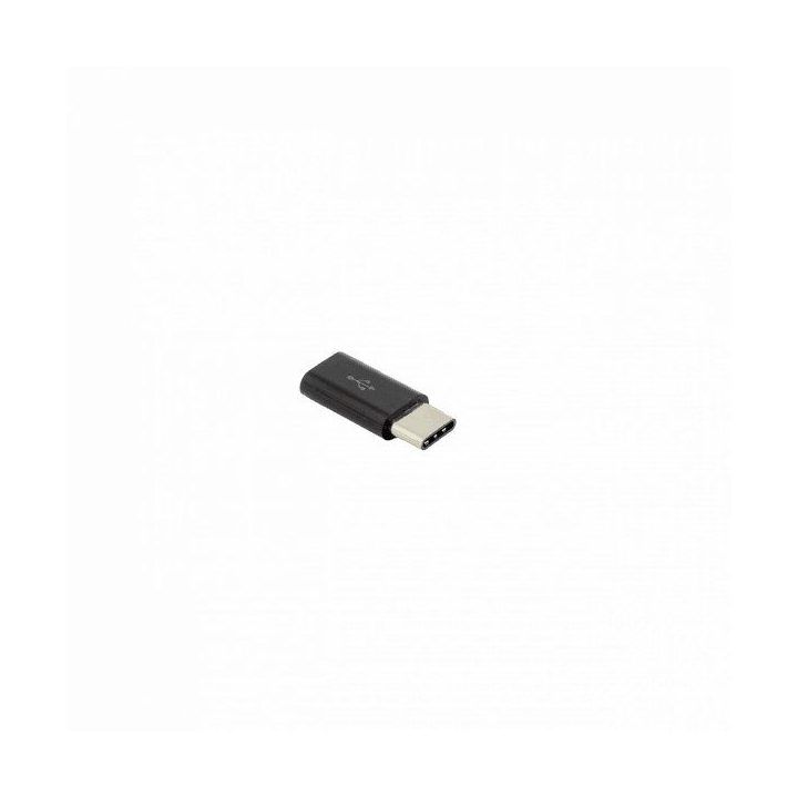 USB-C į microUSB adapteris Sbox, juodas