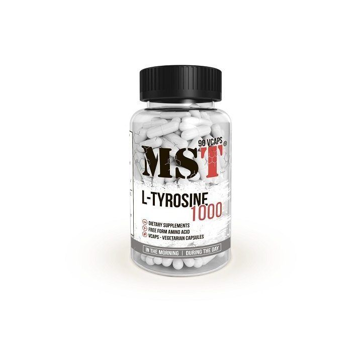L-tirozino kapsulės MST 500 mg, 90 kapsulių