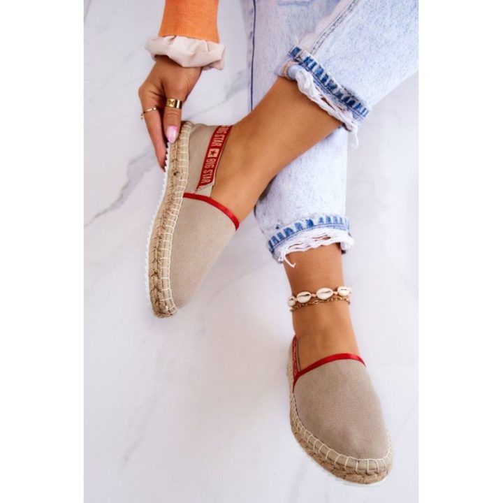 Espadrilės BIG STAR smėlio spalvos