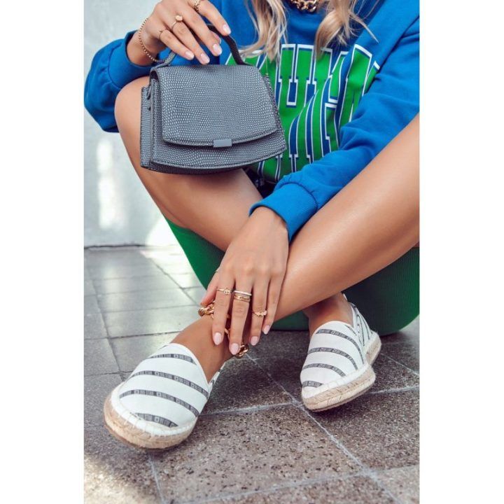 Klasikinio modelio espadrilės Big Star Shoes – balta