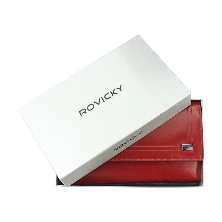 Piniginė Rovicky – raudona