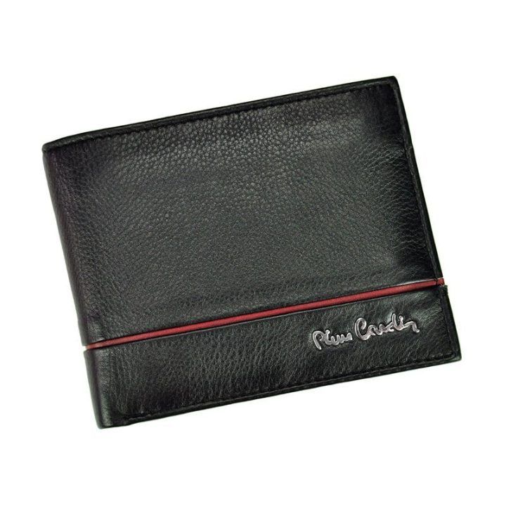 Piniginė Pierre Cardin – juoda / raudona