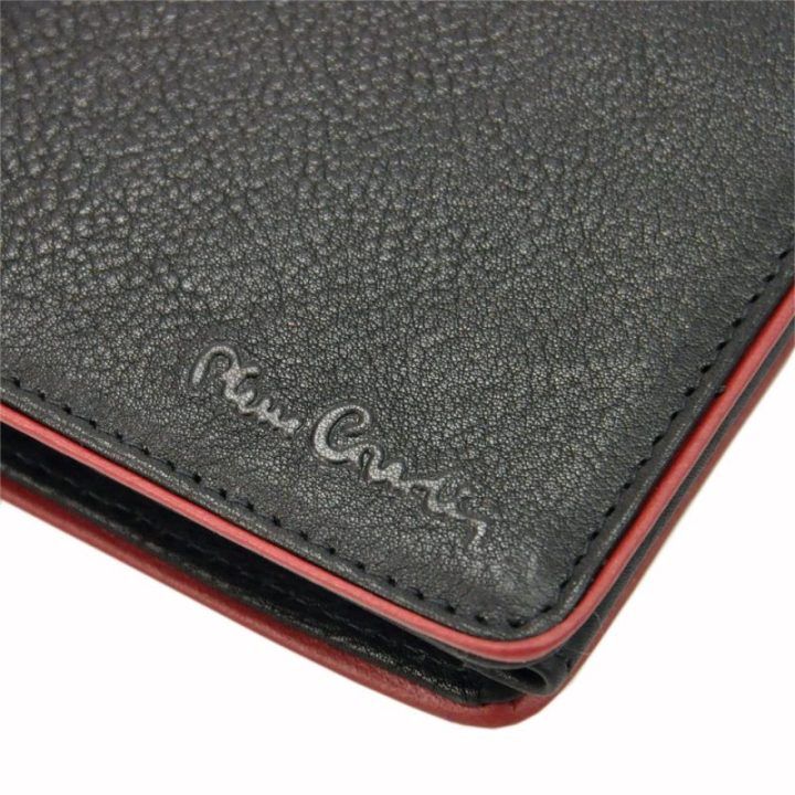 Piniginė Pierre Cardin – juoda / raudona