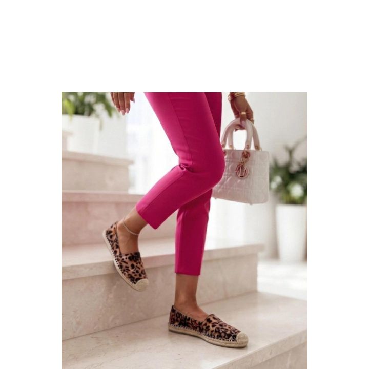 Leopardo rašto espadrilės Solea