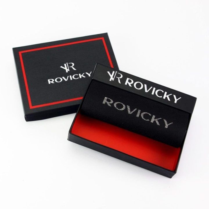 Piniginė Rovicky – juoda / raudona