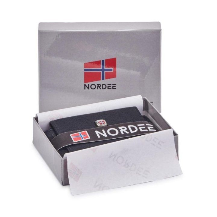 Piniginė Nordee – juoda