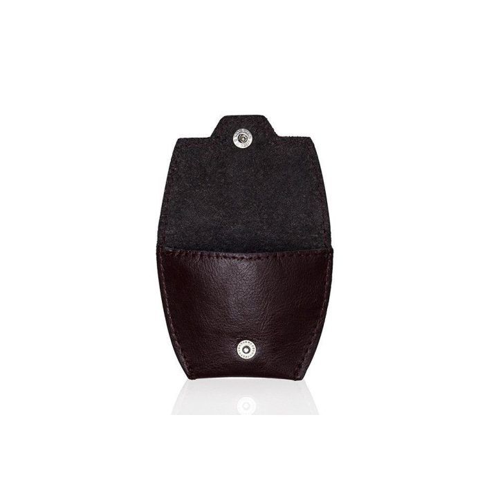 Odinė vyriška piniginė SOLIER SA10 BROWN/MAROON