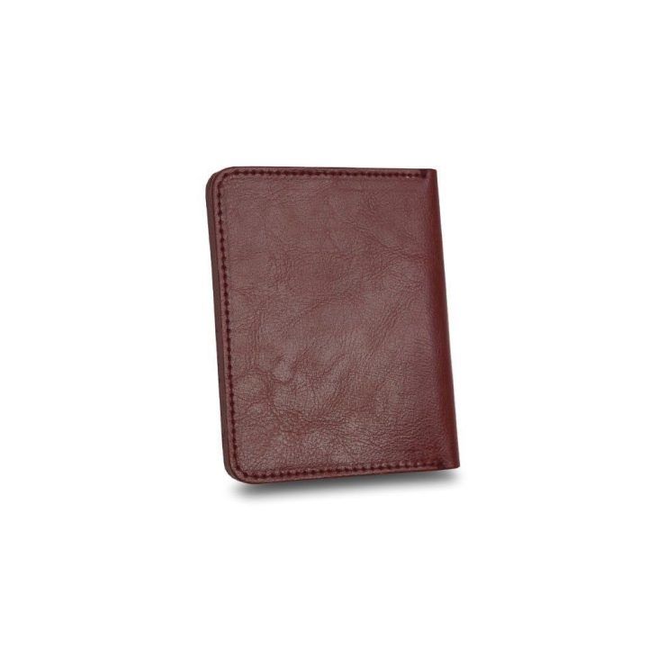 Plona vyriška odinė piniginė su monetų laikikliu SOLIER SW15 SLIM BROWN