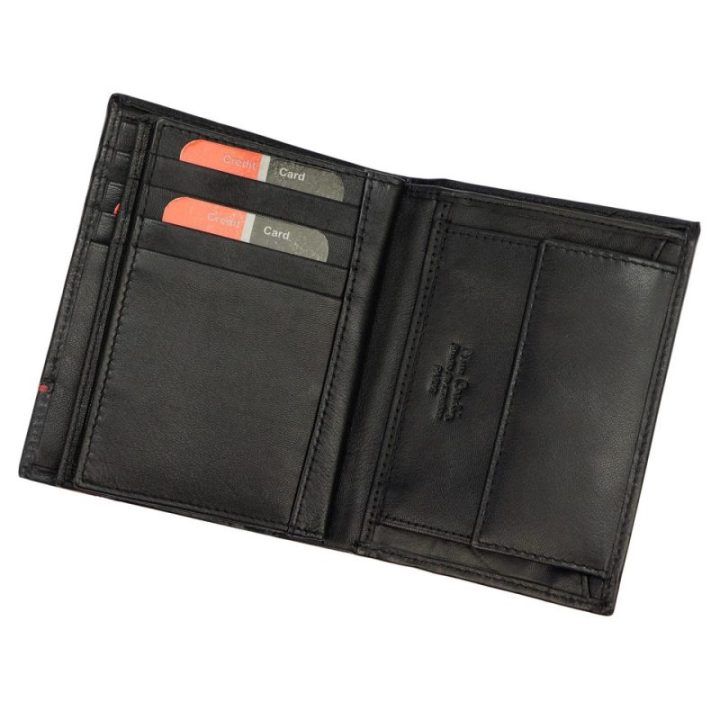 Piniginė Pierre Cardin – juoda / raudona