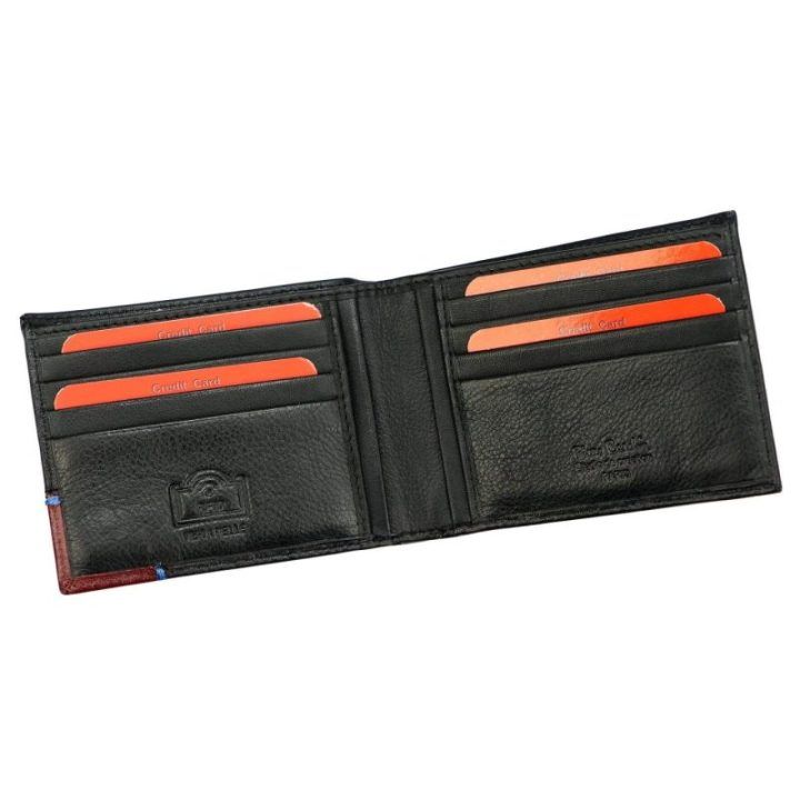 Piniginė Pierre Cardin – juoda / raudona