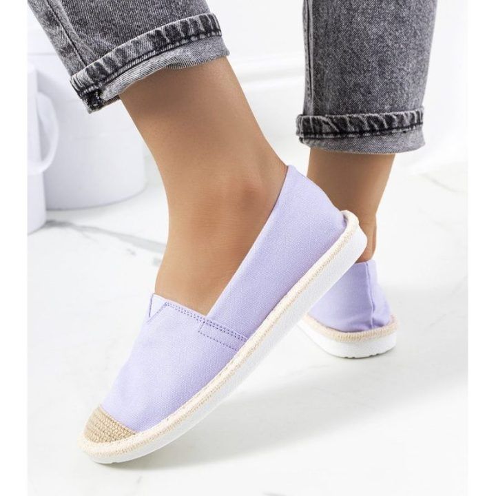Violetinės espadrilės Gemre