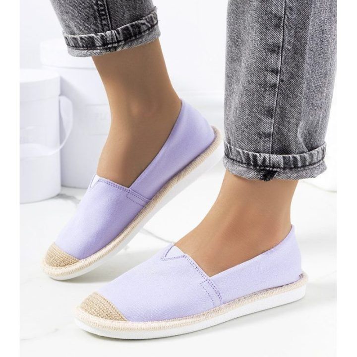 Violetinės espadrilės Gemre