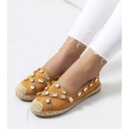 Rudos Chanou espadrilės Gemre – ruda
