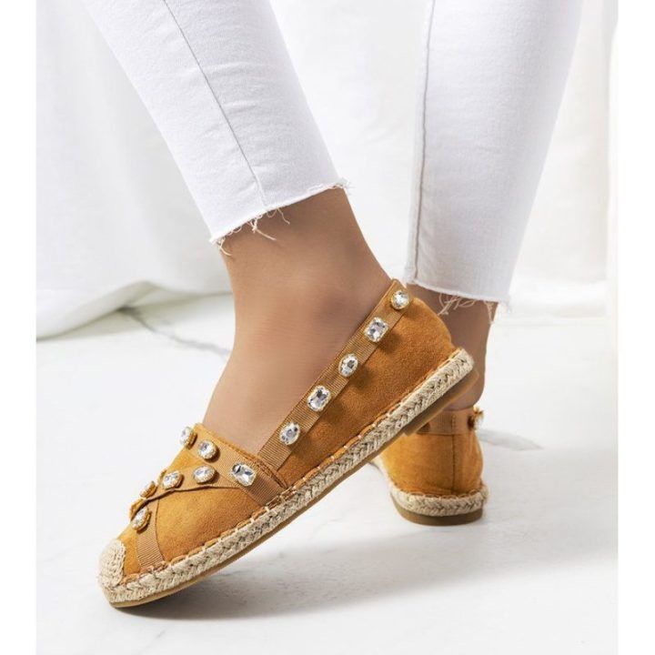 Rudos Chanou espadrilės Gemre – ruda