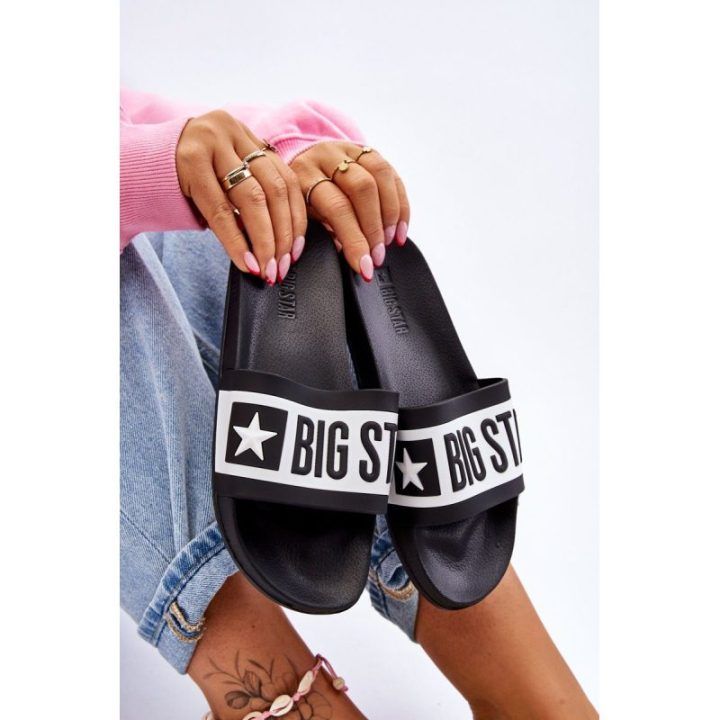 Klasikinės šlepetės Big Star Juodos