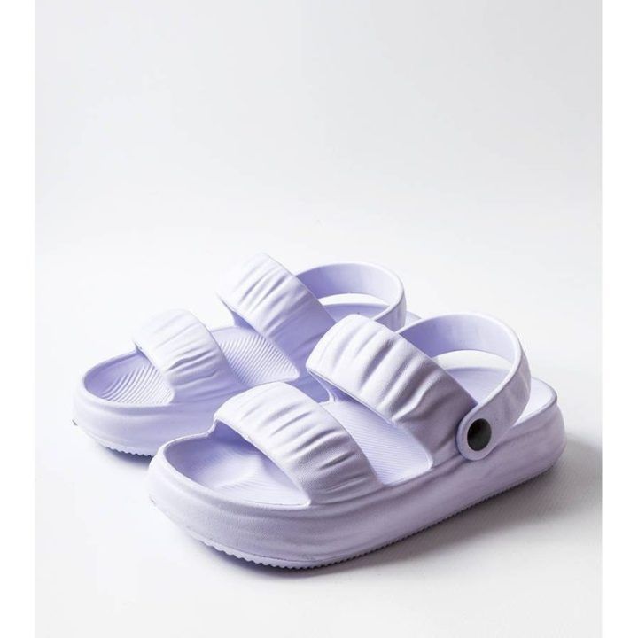 Violetinės putplasčio šlepetės Marka Niezdefiniowana