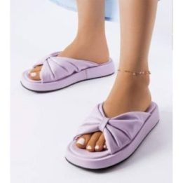 Violetinės šlepetės Marka Niezdefiniowana