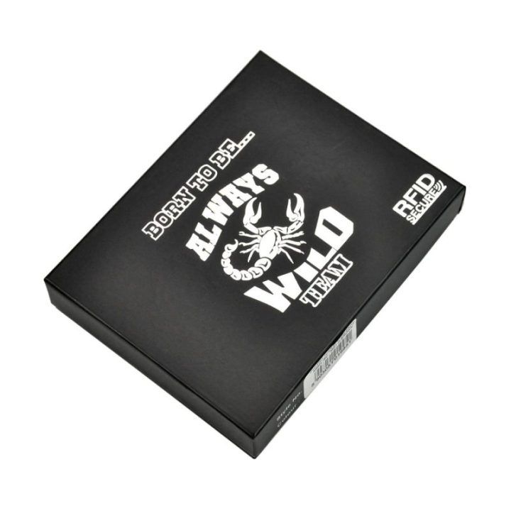 Always Wild“ piniginė – juoda