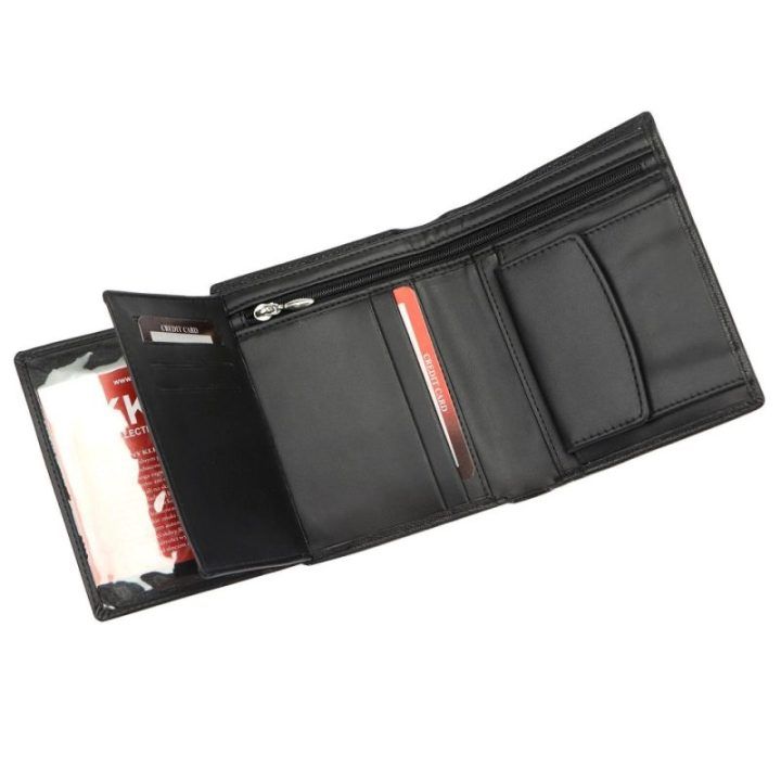 Piniginė Money Kepper – juoda