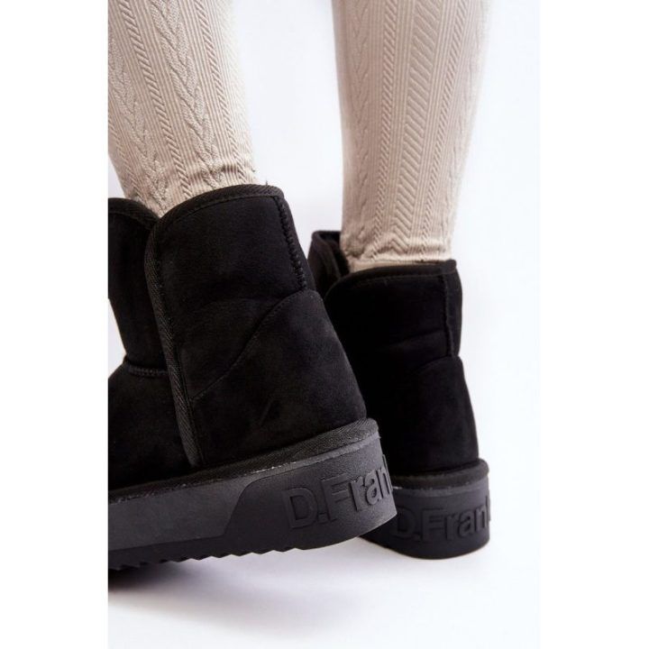 Neperšlampami sniego batai ant platformos DFranklin DFSH371004 Black