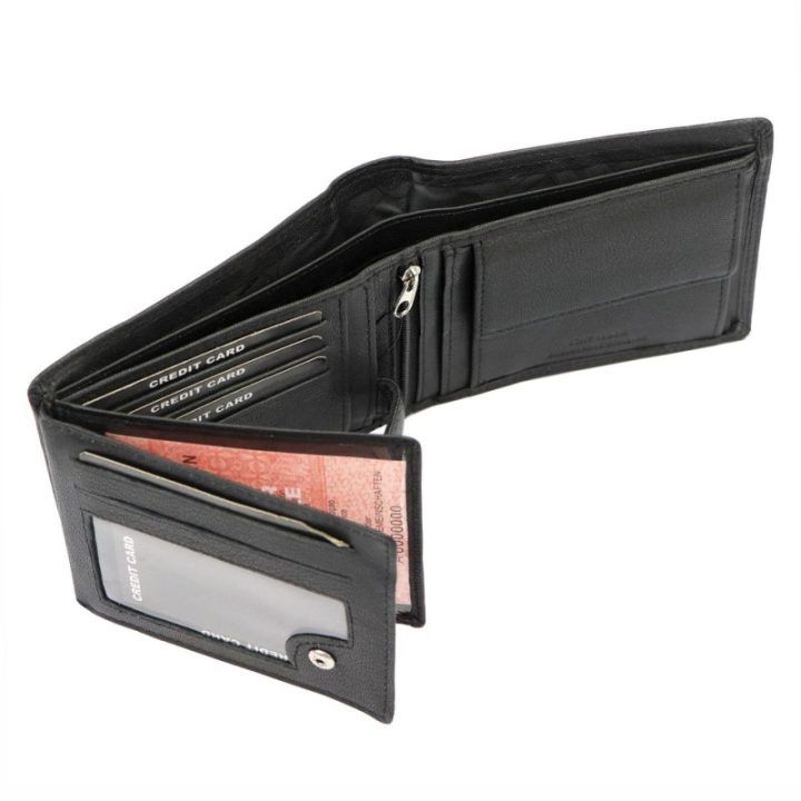 Piniginė Money Kepper – juoda