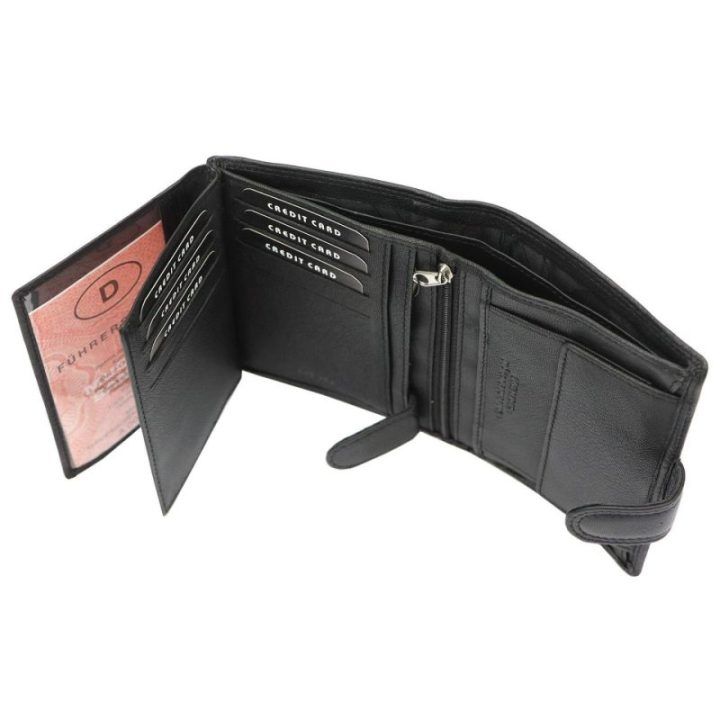 Piniginė Money Kepper – juoda