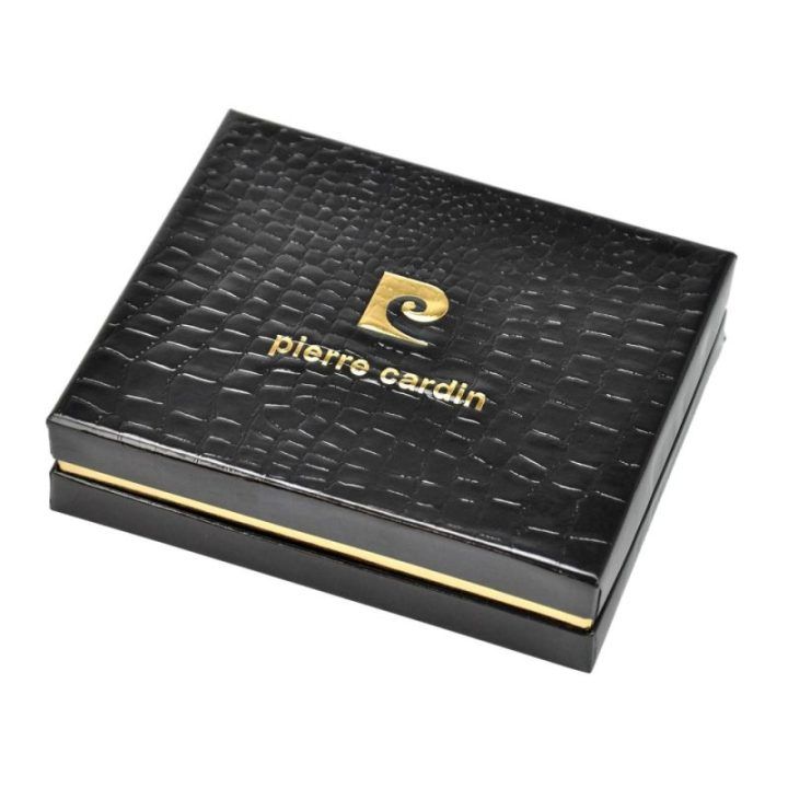 Piniginė Pierre Cardin – juoda / raudona