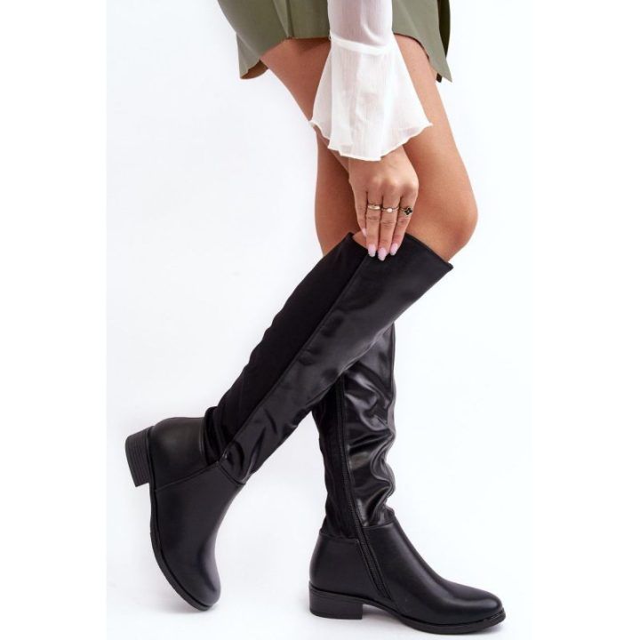 Odiniai Ilgaauliai batai SBarski HY27098A Black
