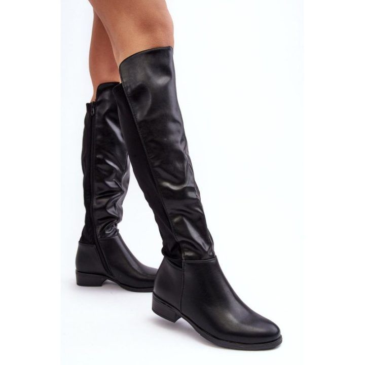 Odiniai Ilgaauliai batai SBarski HY27098A Black