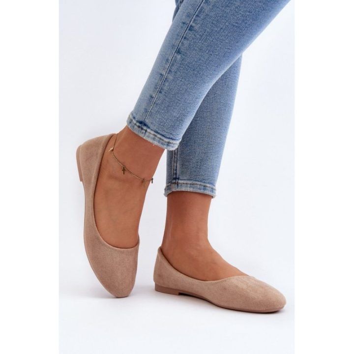Baleto bateliai Step In Style – tamsiai smėlio