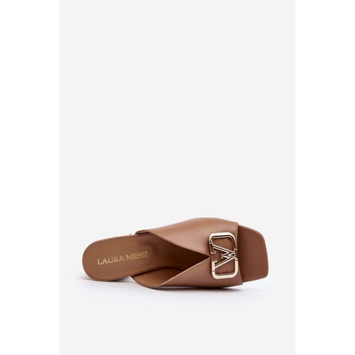 Elegantiški moteriški sandalai Laura Messi 2771 Smėlio spalvos