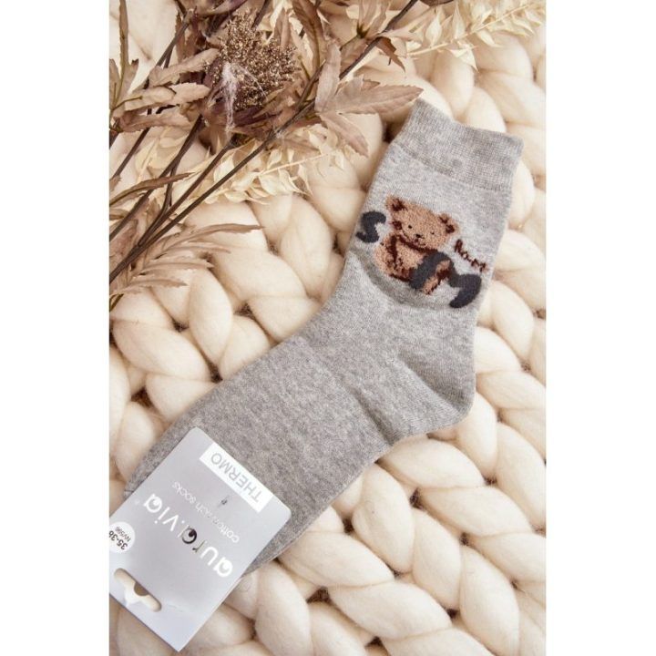 Kojinės Step In Style – rusvai pilka