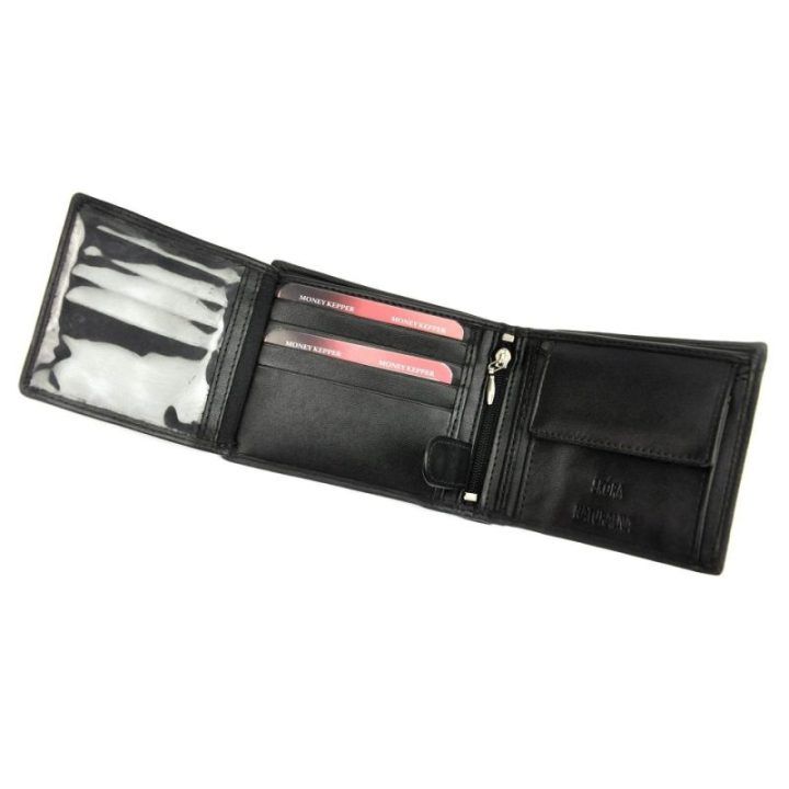 Piniginė Money Kepper – juoda