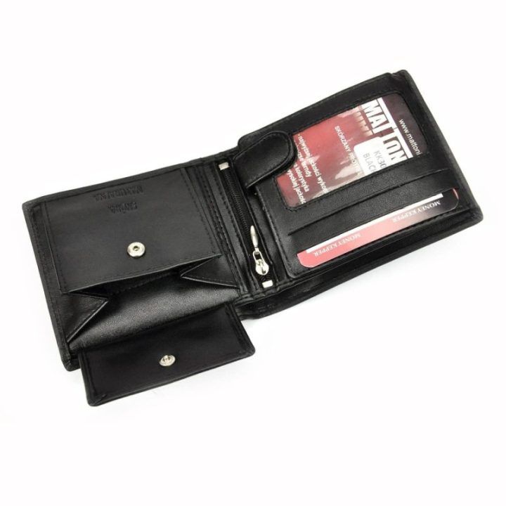 Piniginė Money Kepper – juoda