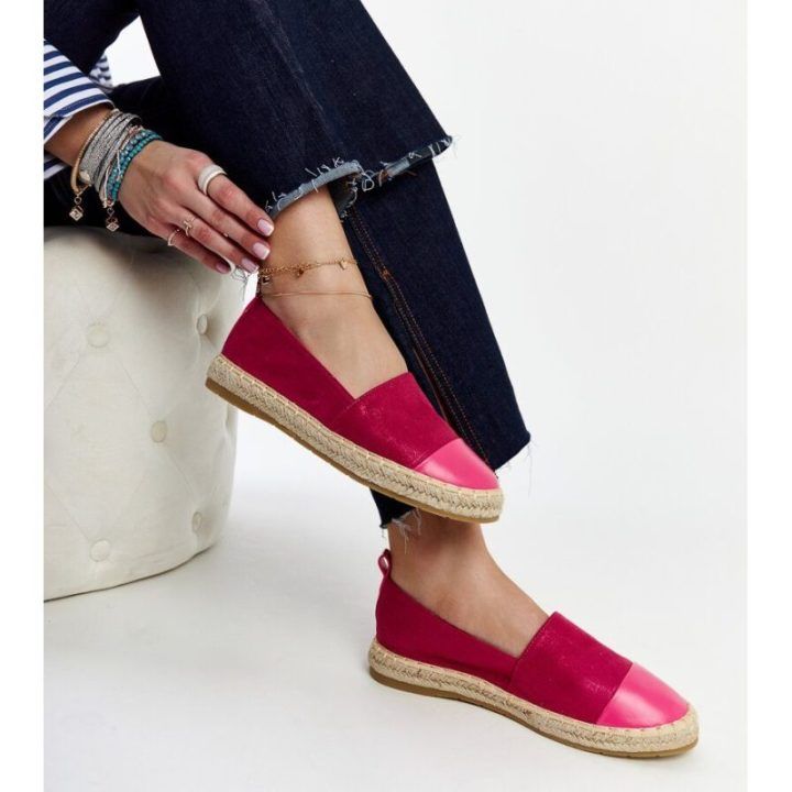 Rožinės espadrilės Gemre