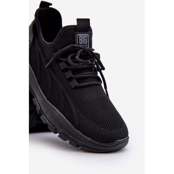 Vyriški sportbačiai HI-POLY SYSTEM Big Star NN174467 Black