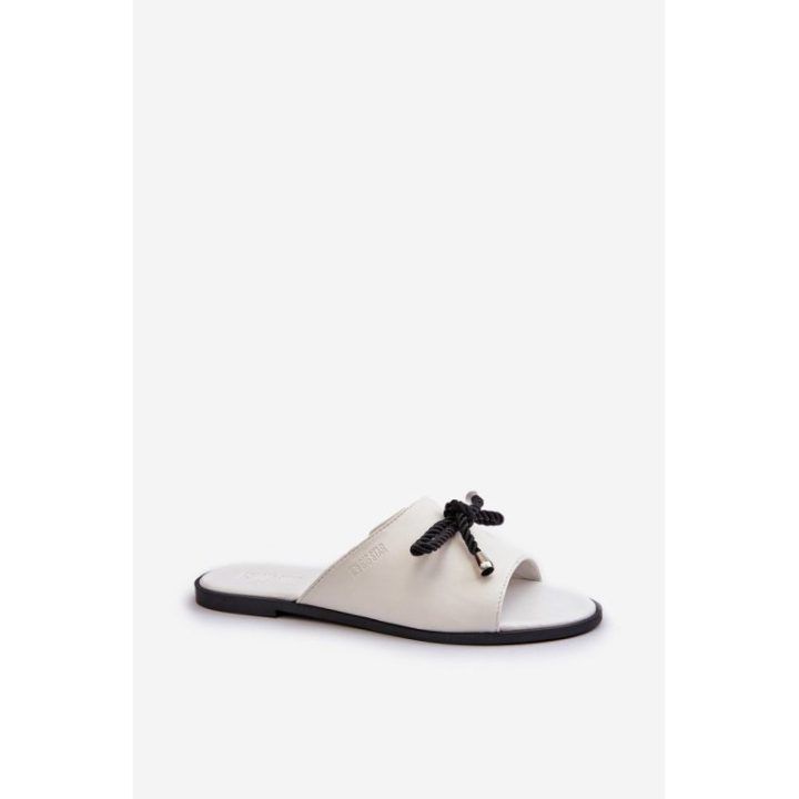 Moteriški ekologiškos odos sandalai Big Star NN274067 White