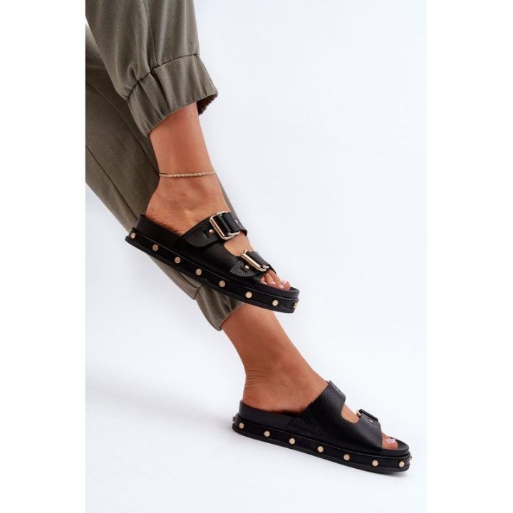 Moteriški platforminiai sandalai Big Star NN27402 Black