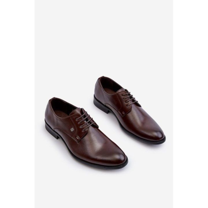 Vyriški elegantiški rudi brogues Jenavee
