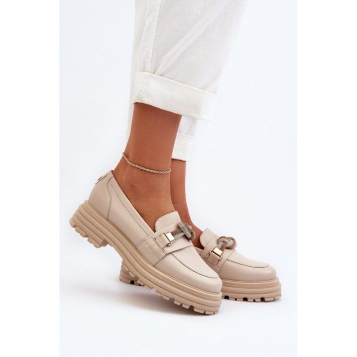 Mokasinai Step In Style – tamsiai smėlio