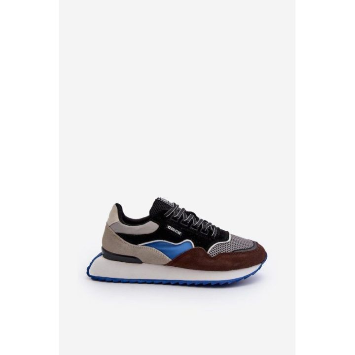 Vyriški sportbačiai Big Star NN174322 Memory Foam System Brown-Black