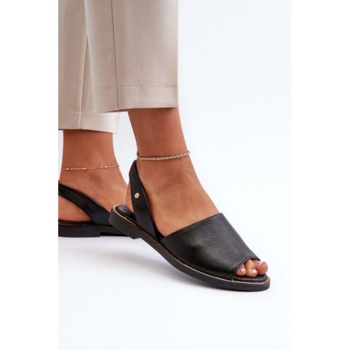 Odiniai sandalai Alivia Black