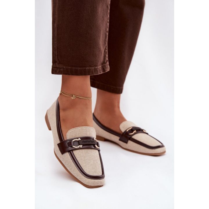 Mokasinai su dekoratyvine sagtimi Step in style
