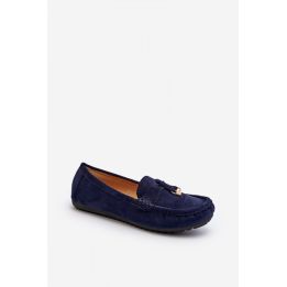 Mėlynos mokasinai Step in style